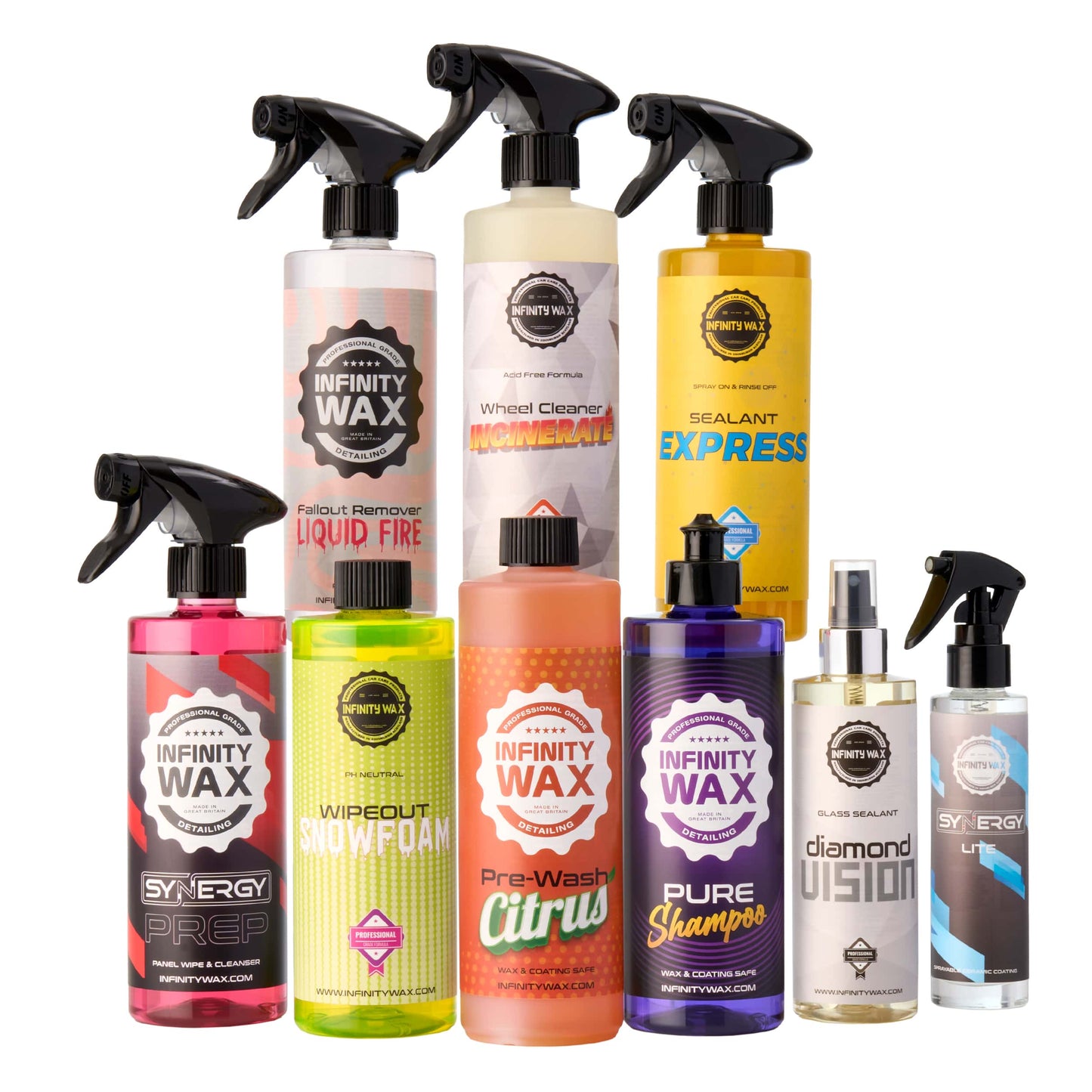 Infinity Wax - Wheels, Wash & Protect Bundle - Ceramic 1 Year Protection