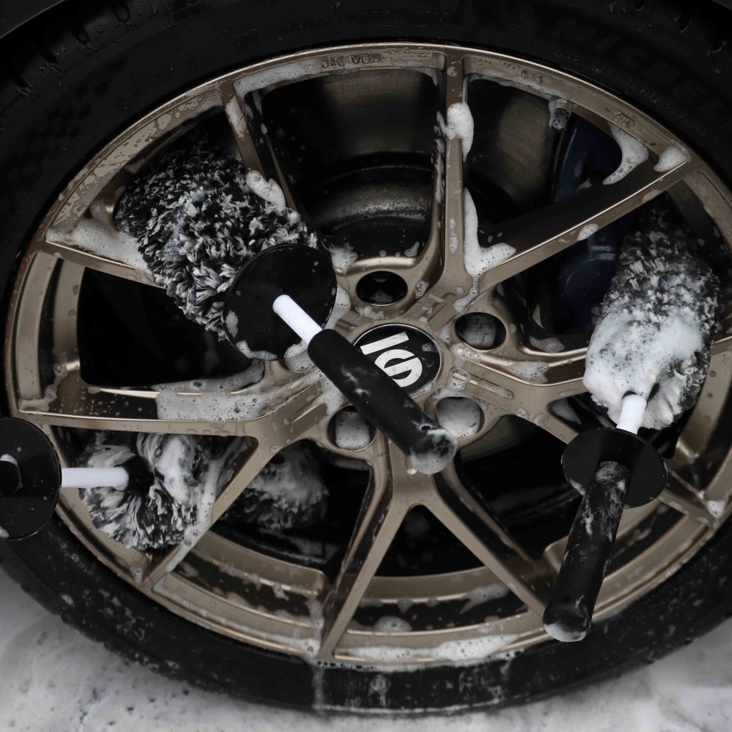 Maxshine Microfibre Wheel Brush 3-Piece Kit