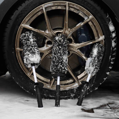 Maxshine Microfibre Wheel Brush 3-Piece Kit